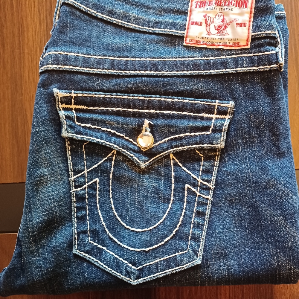 True Religion Women's Blue Jeans